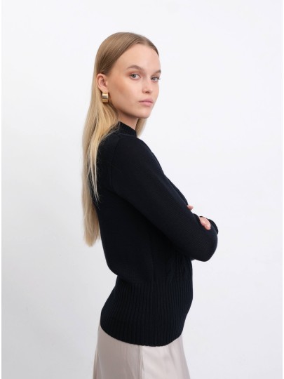 copy of Black merino sweater Marin