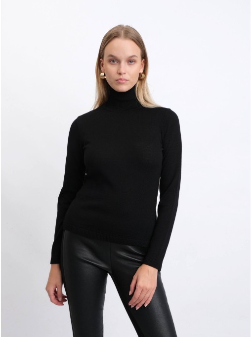 Black merino sweater Marin