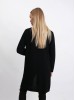 Mona merino wool black cardigan