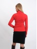 Red merino sweater Marin