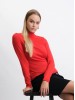 Red merino sweater Marin