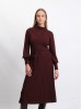 copy of Maliin red merino wool dress