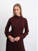 copy of Maliin red merino wool dress