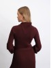 copy of Maliin red merino wool dress