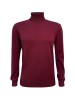 Merino slim fit sweater Steel K darkpurple