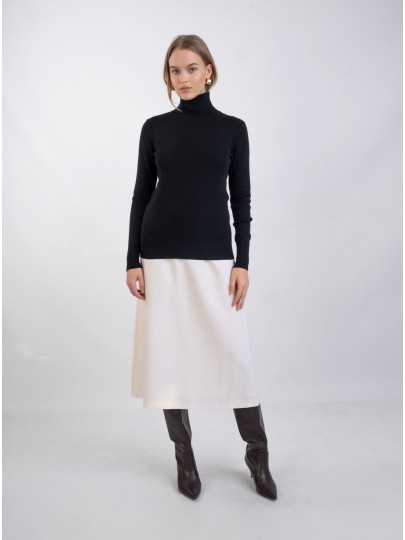 Black merino sweater Belle