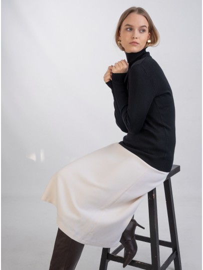 Black merino sweater Belle