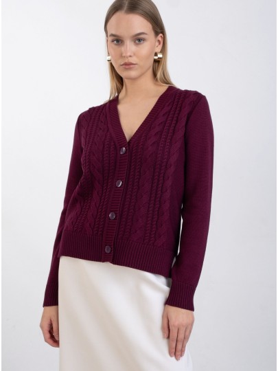 copy of AMBER black cardigan with braids