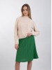Annaliis 55 GREEN merino wool skirt