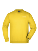 Round Sweat Heavy Junior / Sun yellow