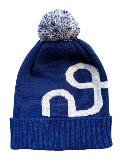 Kootud tutiga müts NVPK REIT 07 /Sinine
