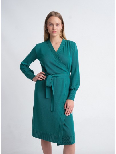 Brittyh sea green gingham dress