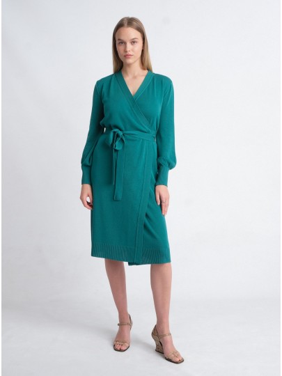 Brittyh sea green gingham dress