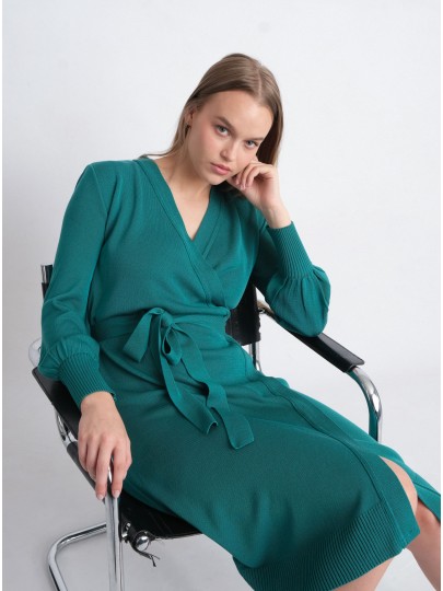 Brittyh sea green gingham dress