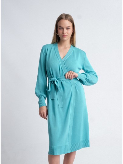 Brittyh turquoise gingham dress