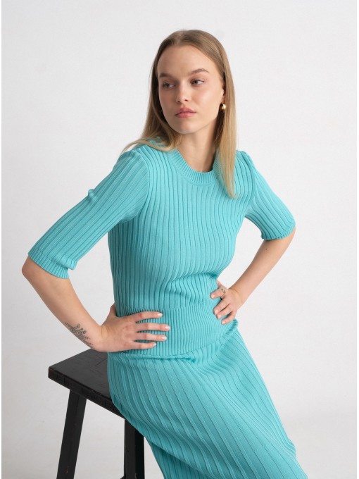 Mirty helesinine džemper