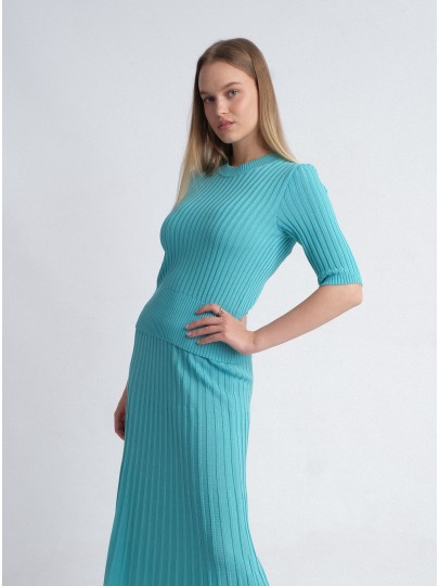 Mirty helesinine džemper