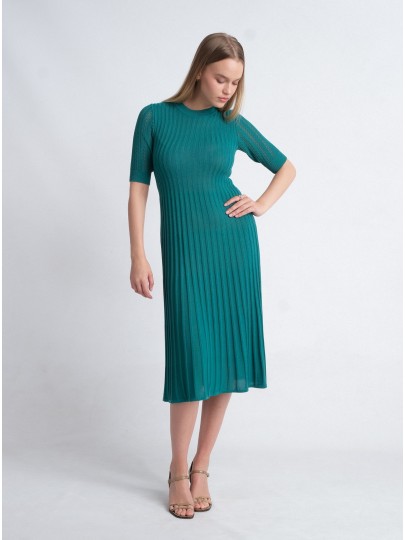 MALVY sea green dress