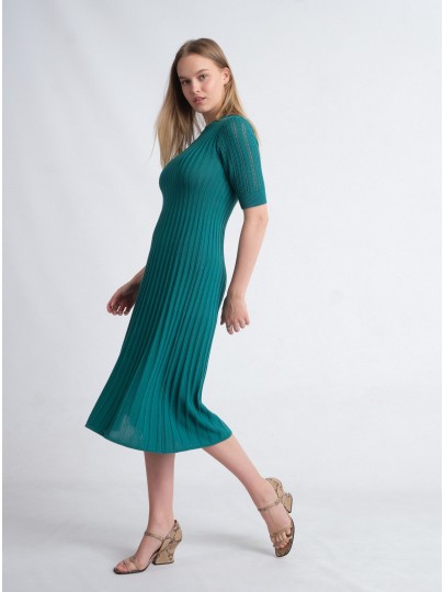 MALVY sea green dress