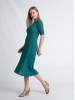 MALVY sea green dress