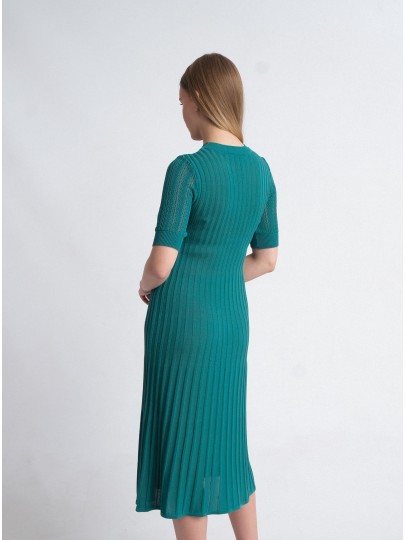 MALVY sea green dress