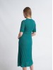 MALVY sea green dress