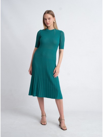MALVY sea green dress