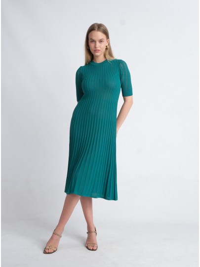 MALVY sea green dress