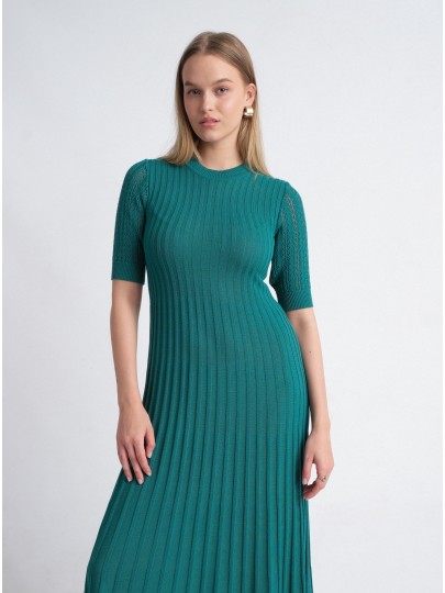 MALVY sea green dress