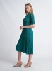 MALVY sea green dress