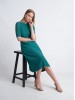 MALVY sea green dress