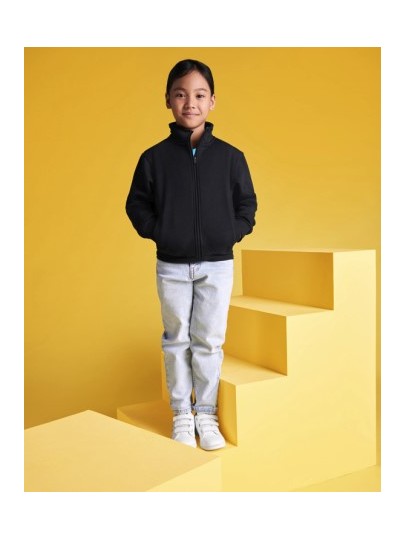 TERA Laste lukuga pusa ilma kapuutsita 6439 / must / kitsas lõige