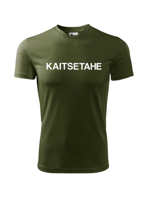 KAITSETAHE Meeste spordisärk 124/oliiviroheline