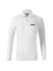 Children's Long Sleeve slim-fit Polo 241 / White