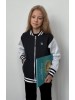 Laste bomber jakk GAG /COL02 /Tumesinine