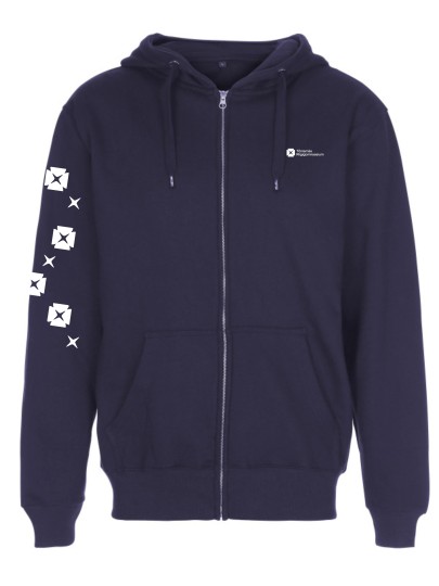 copy of Hooded zip sweat ST722 / Blue navy