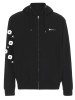 TORG Hooded zip sweat ST722 Design 1/ Black