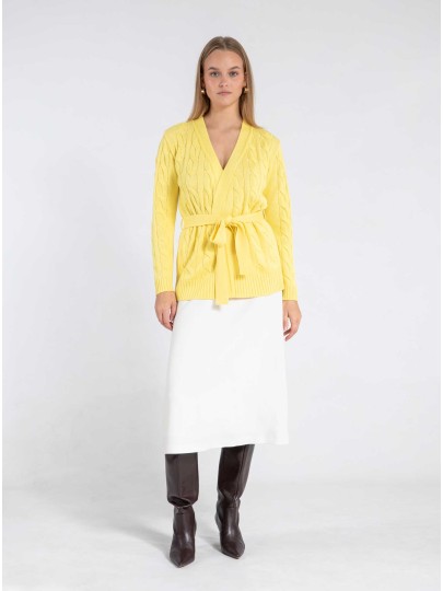 Belinda yellow cardigan