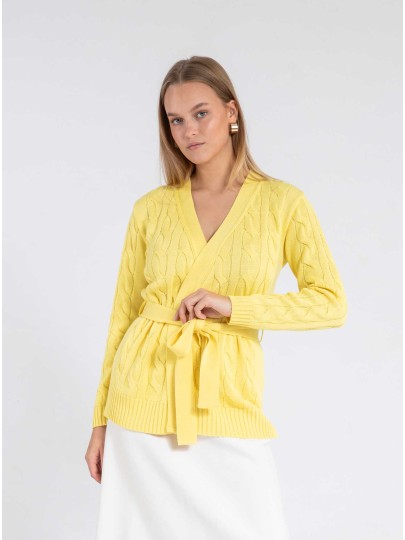 Belinda yellow cardigan