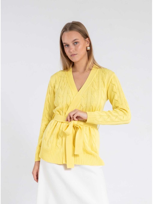 Belinda yellow cardigan