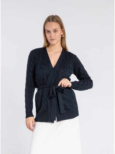 Belinda navy blue cardigan