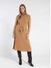 Balen beige merino wool dress