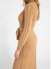 Balen beige merino wool dress