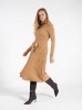 Balen beige merino wool dress