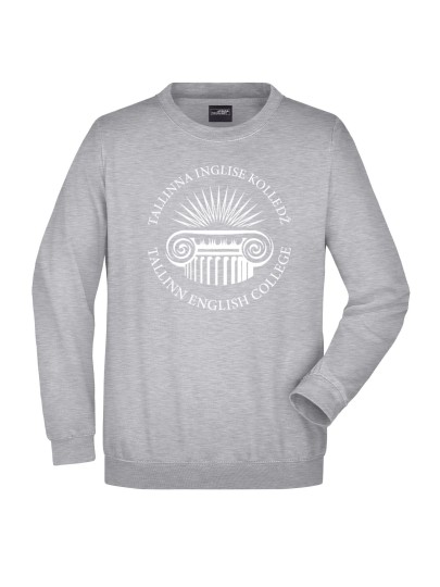 TIK Round Sweat Heavy Junior / Grey-heather