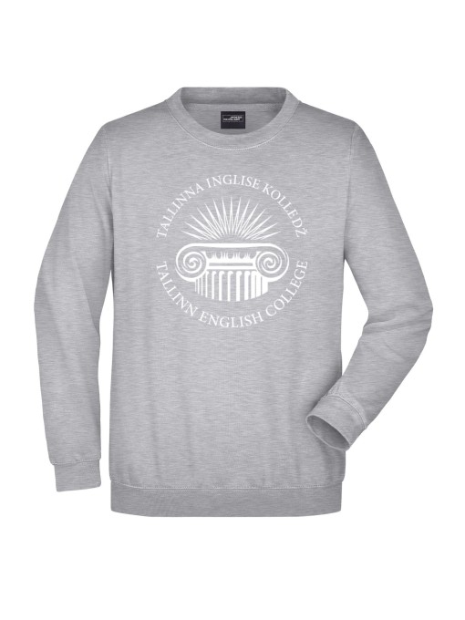 TEC Round Sweat Heavy Junior / Grey-heather