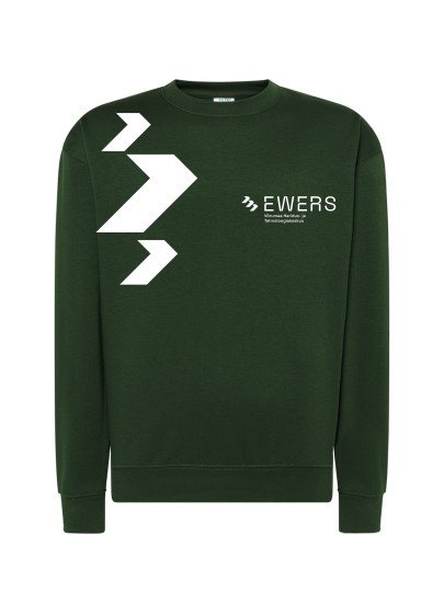 EWERS Unisex sweatshirt bottle-green