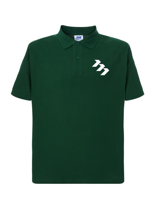 Polo shirt for men PORA210 /BOTTLE-GREEN