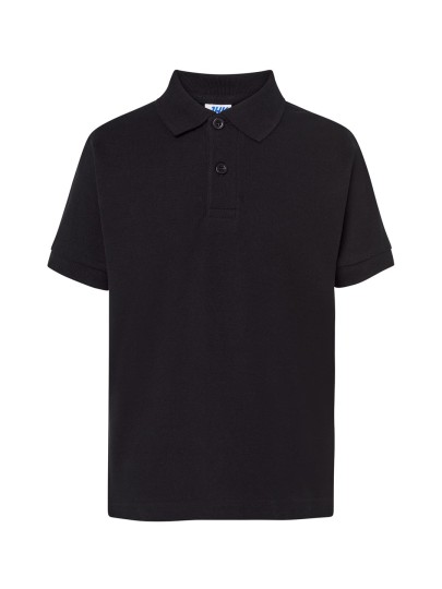 Children's Polo straight cut / Black