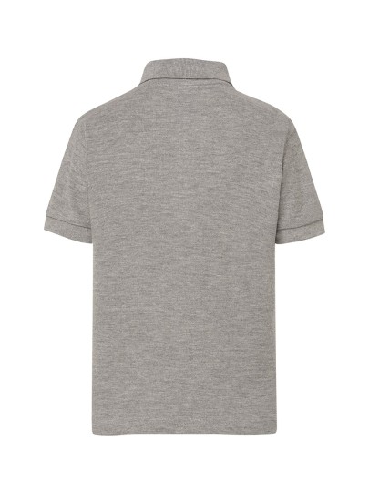 Laste polosärk sirge lõige / Grey-melange